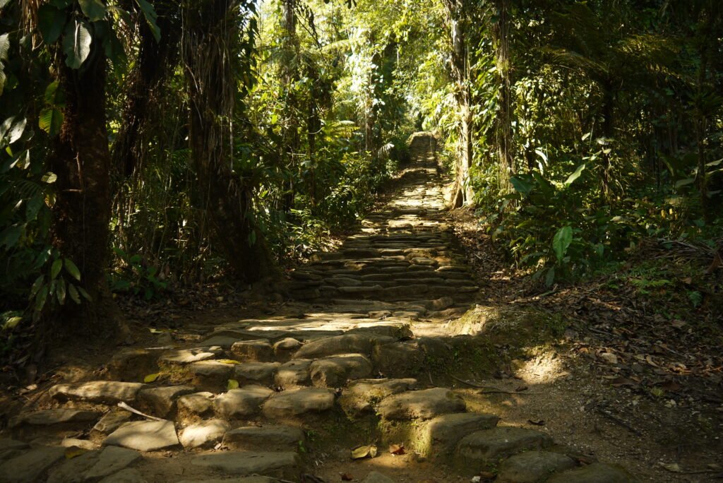 ciudad perdida escalones